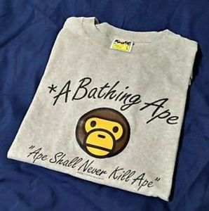 AUTHENTIC BAPE LEGIT A BATHING APE BRAND NEW SHIRT